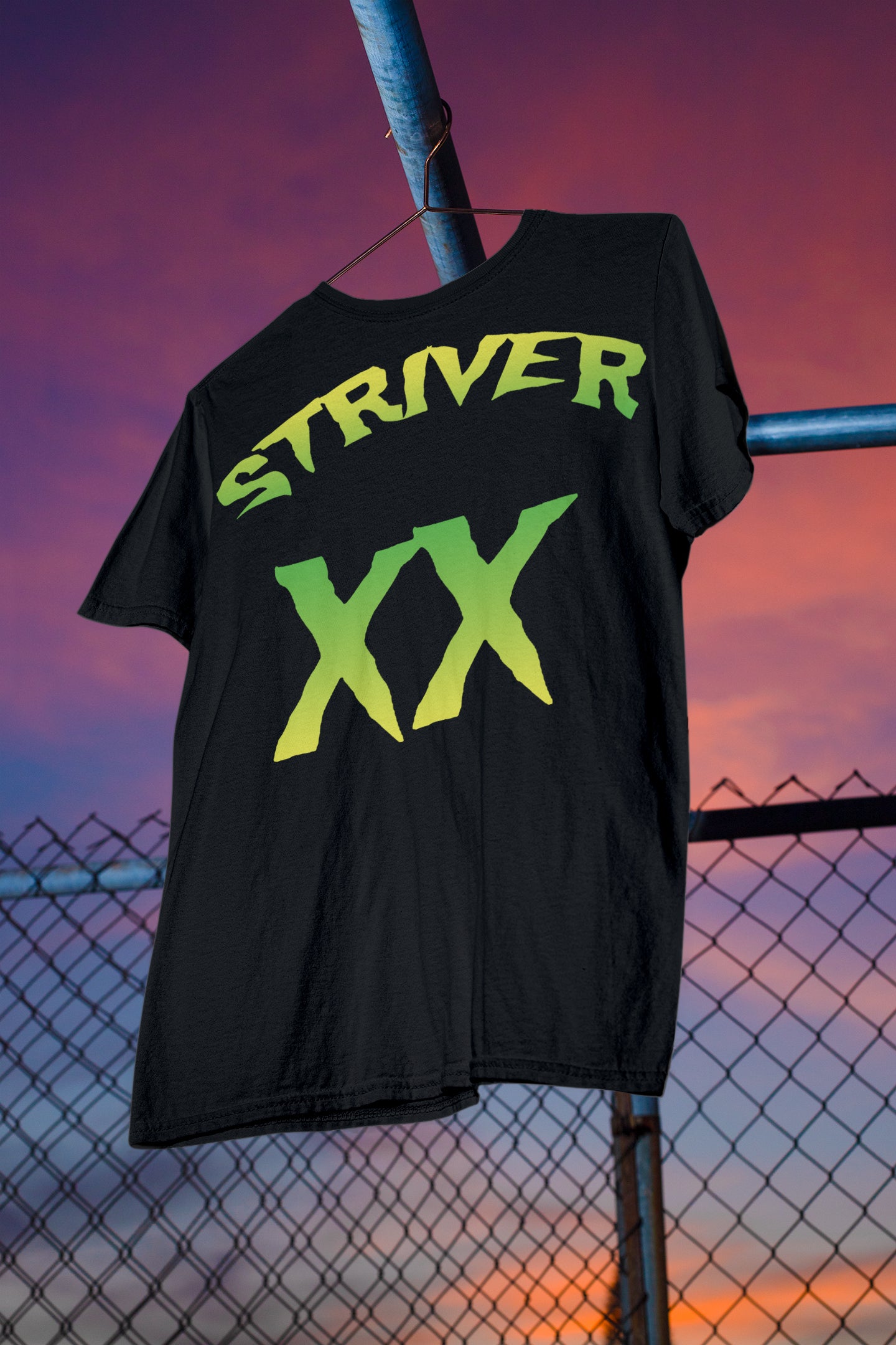 ATR | STRIVER XX Black Short Sleeve Tee