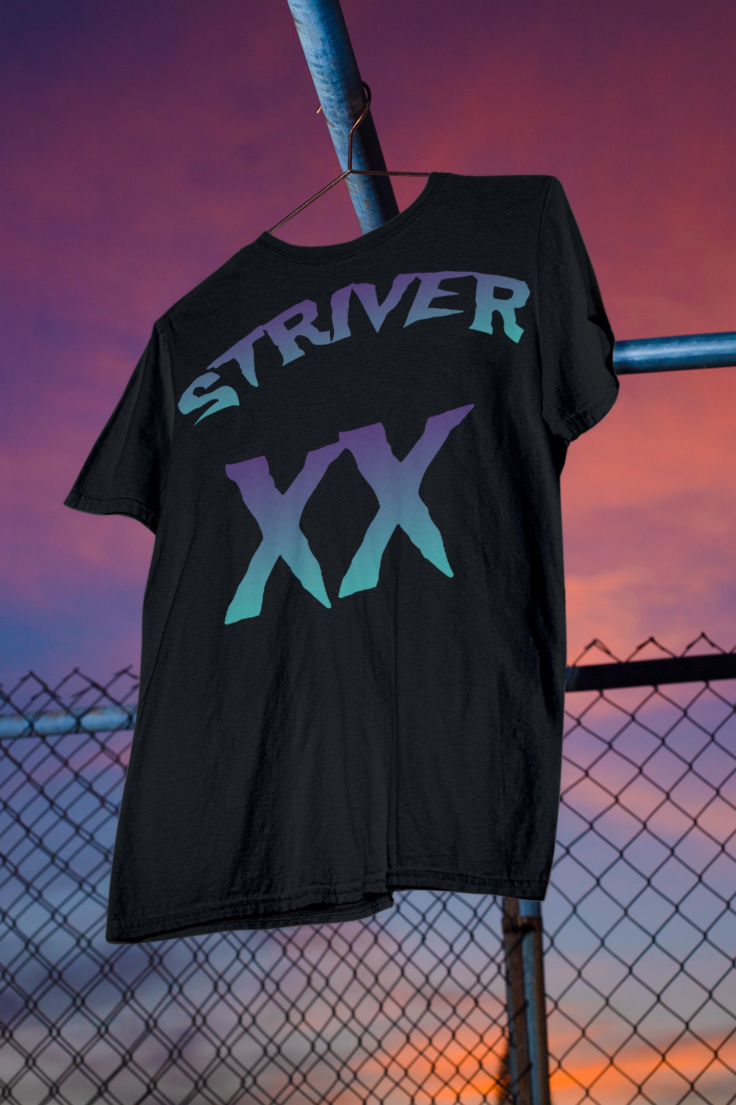 ATR | STRIVER XX Black Short Sleeve Tee