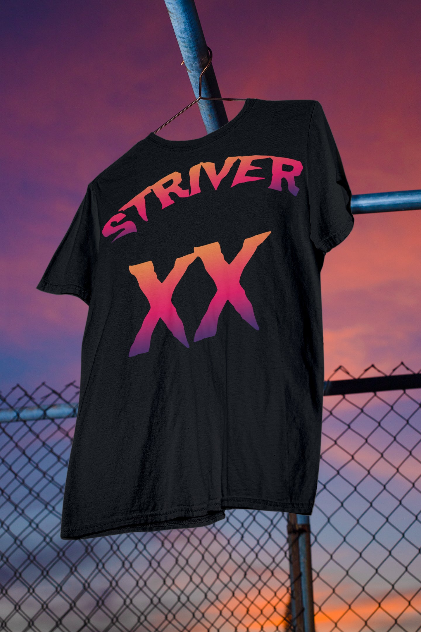 ATR | STRIVER XX Black Short Sleeve Tee