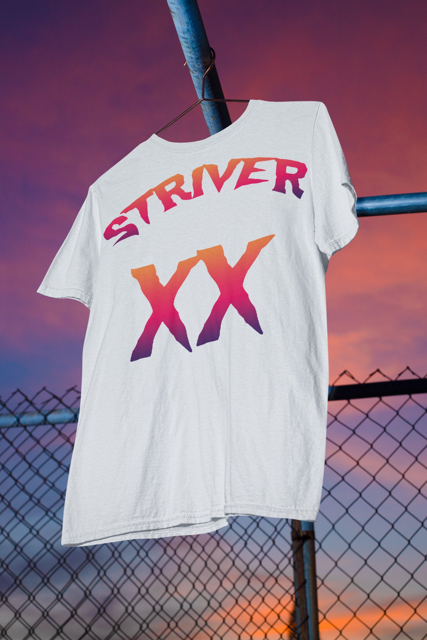 ATR | STRIVER XX White Short Sleeve Tee