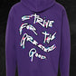 ATR | THE GREATER GOOD Purple Pullover Hoodie