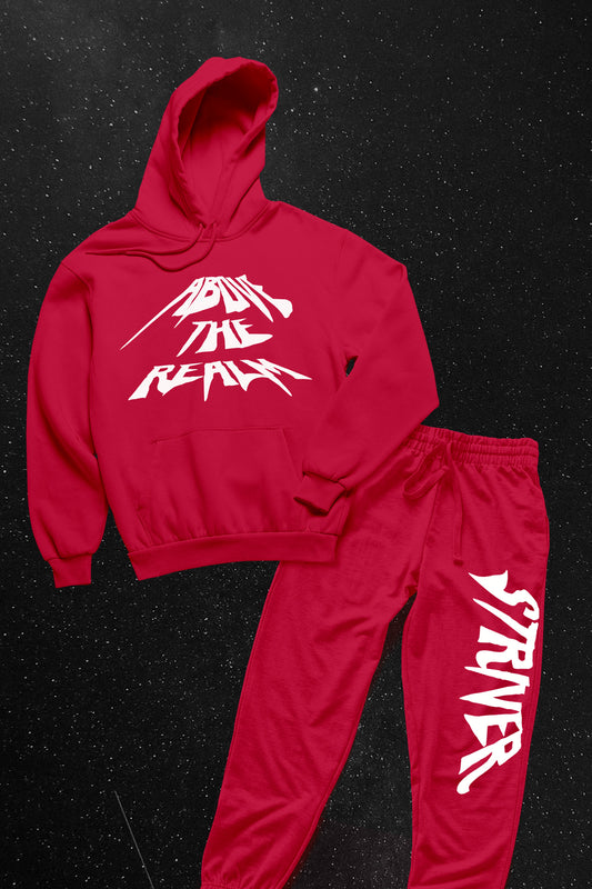 ATR | STRIVER Red Pullover Sweatsuit